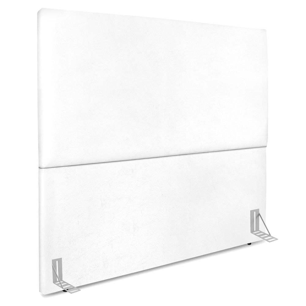 Cabeceira Queen 160 Cm Com Frame Luna Corino Branco Artte