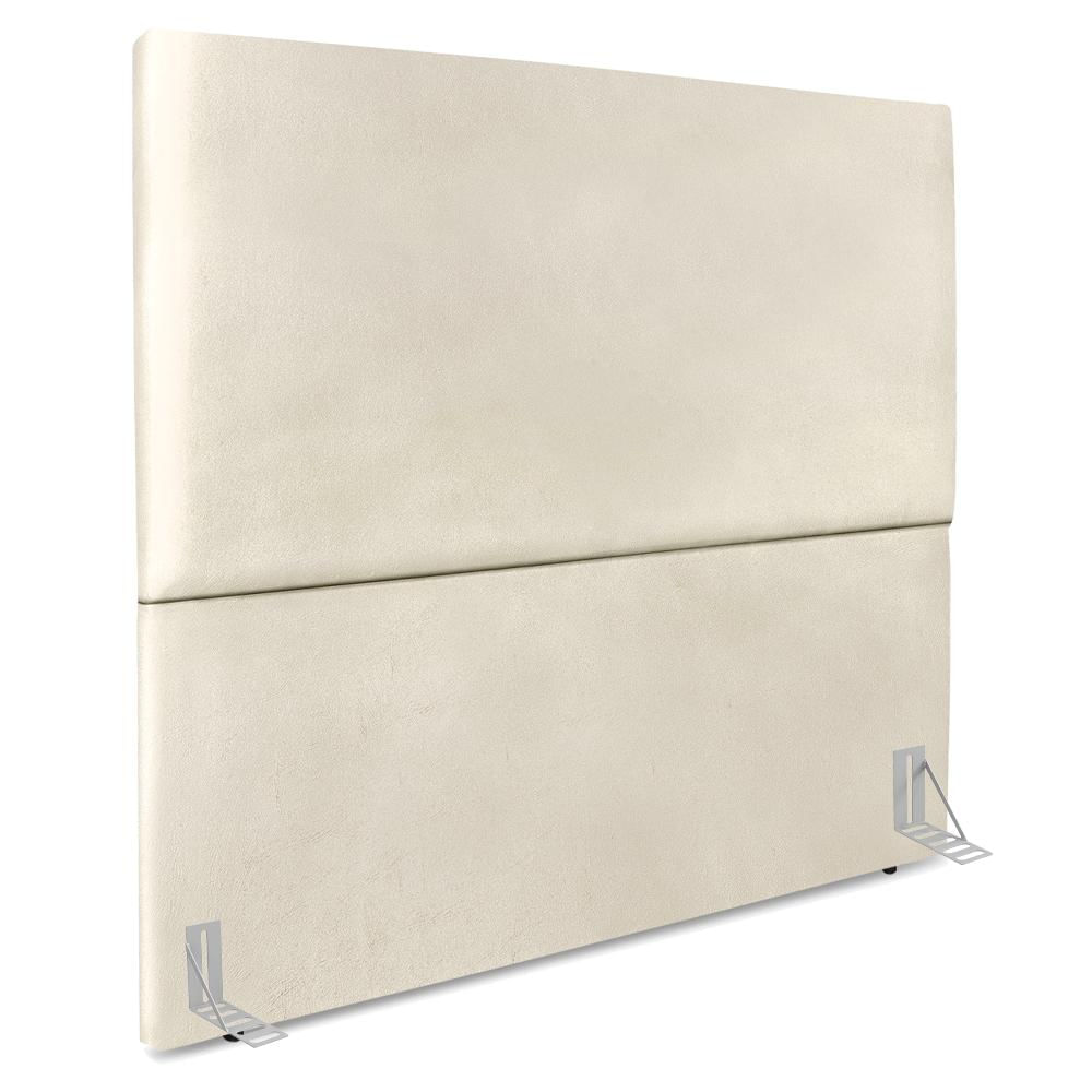 Cabeceira Queen 160 Cm Com Frame Luna Corino Bege Artte