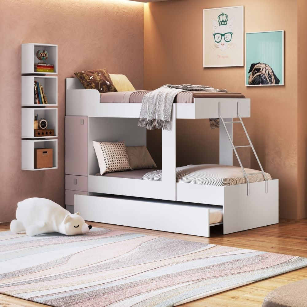 Treliche Infantil 1 Porta 2 Gavetas Theo Percasa