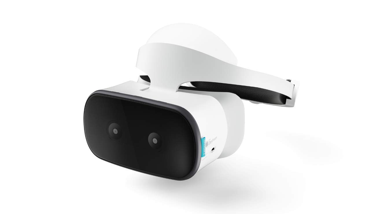 Fone De Ouvido De Realidade Virtual Lenovo Vr541f Com Kit De Saúde