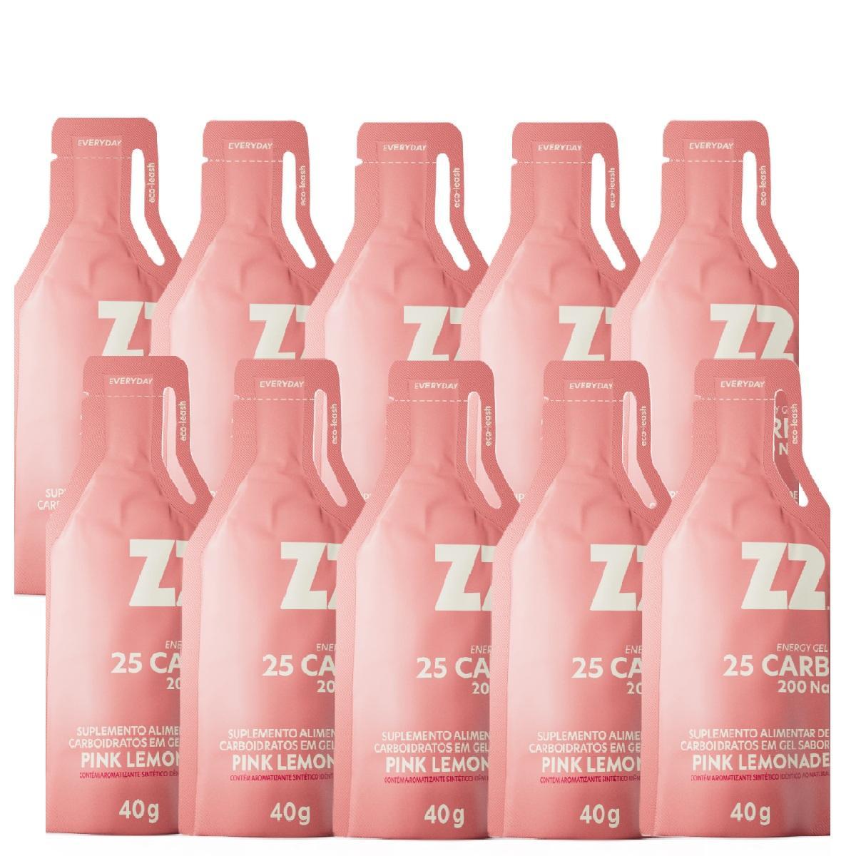 Gel Z2 40g 10 Sachês Sabor Pink Lemonade - Carrefour