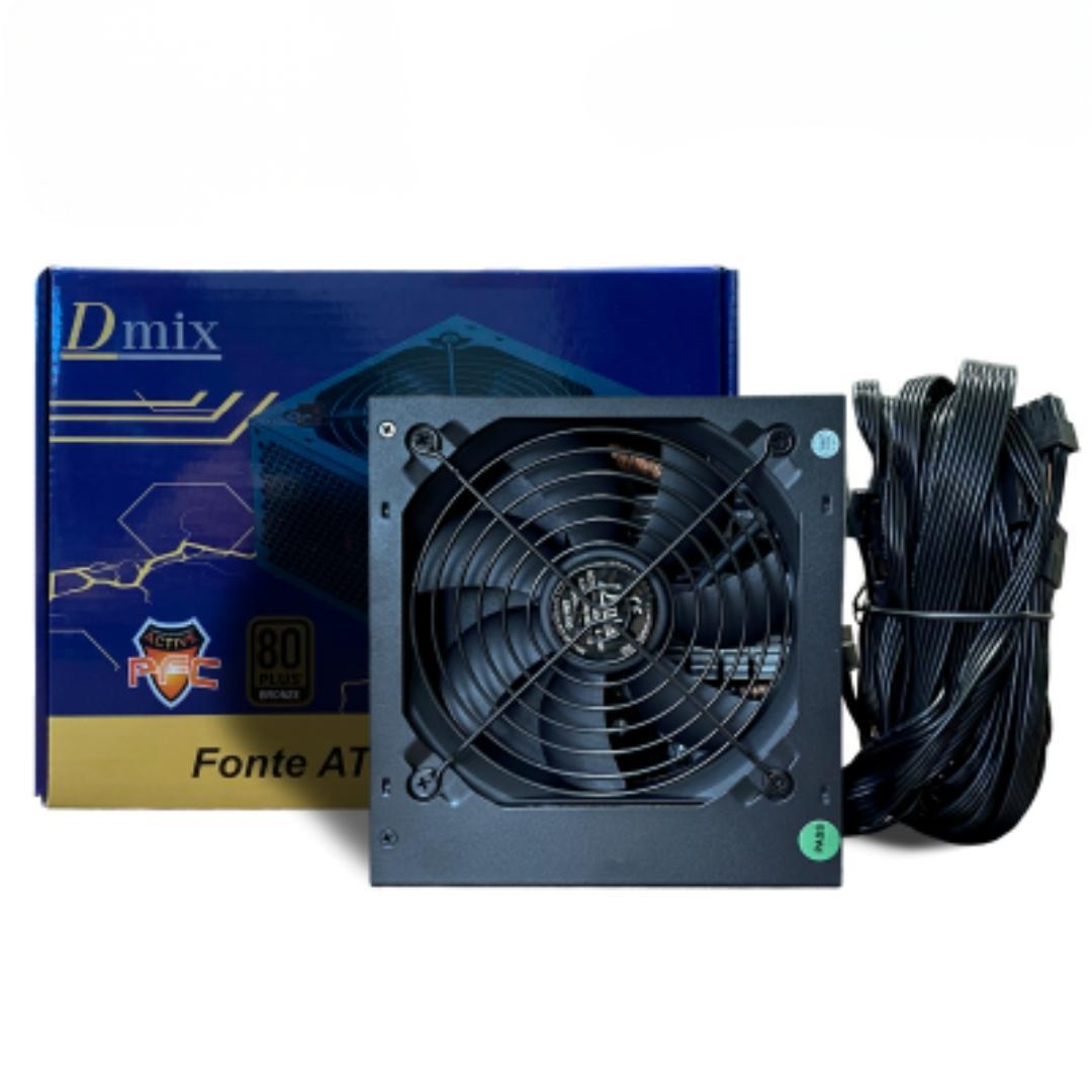 Fonte De Alimentaçao Para Pc Atx 700w 80 Plus Pfc Ativo