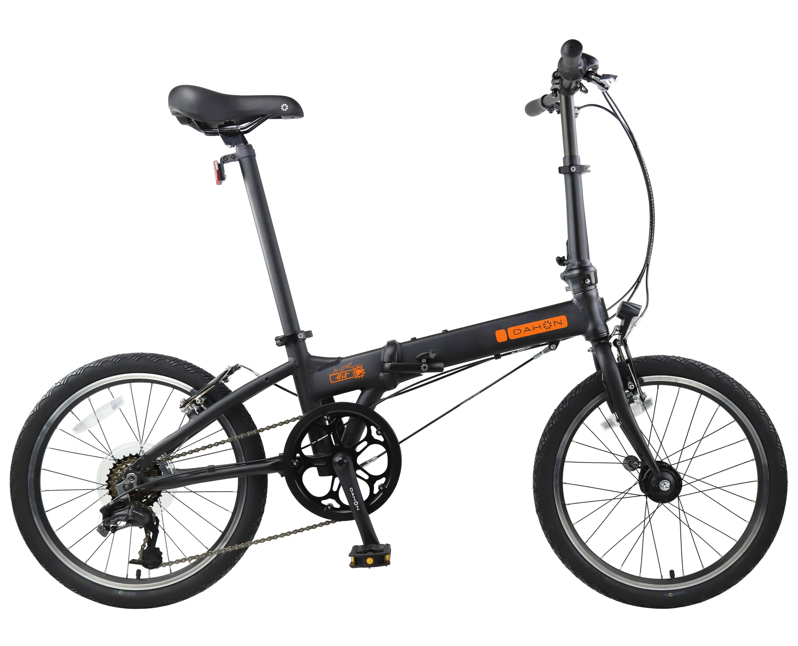 Bicicleta Dahon Hit D6 Dobrável 20" 6 Velocidades Preta