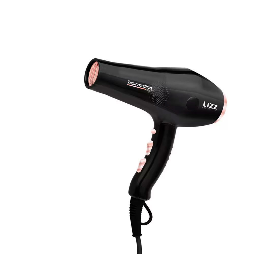 Secador De Cabelos Lizz Tourmaline Pro Com Motor Ac Profissional 2150w