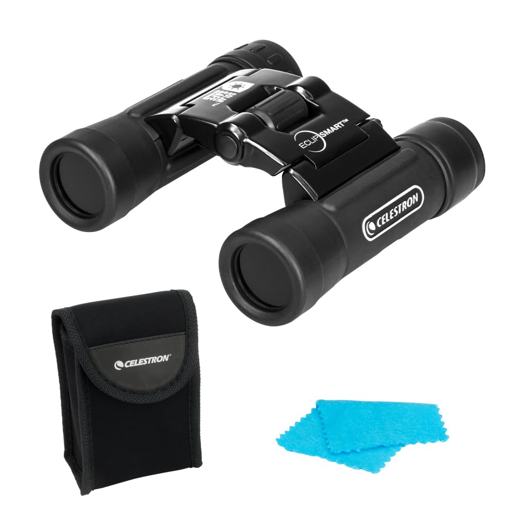 Binóculos Celestron Eclipsmart 10x25 Filtro Solar Safe