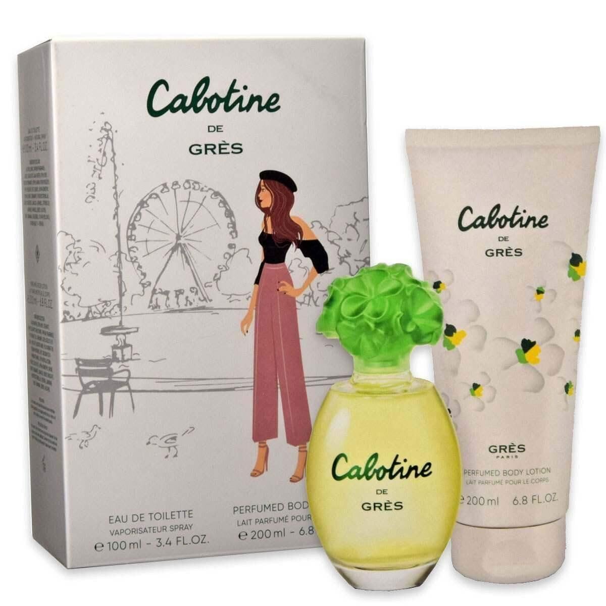 Perfume Gres Cabotine Edt 100ml Spray E Loção Corporal 200ml