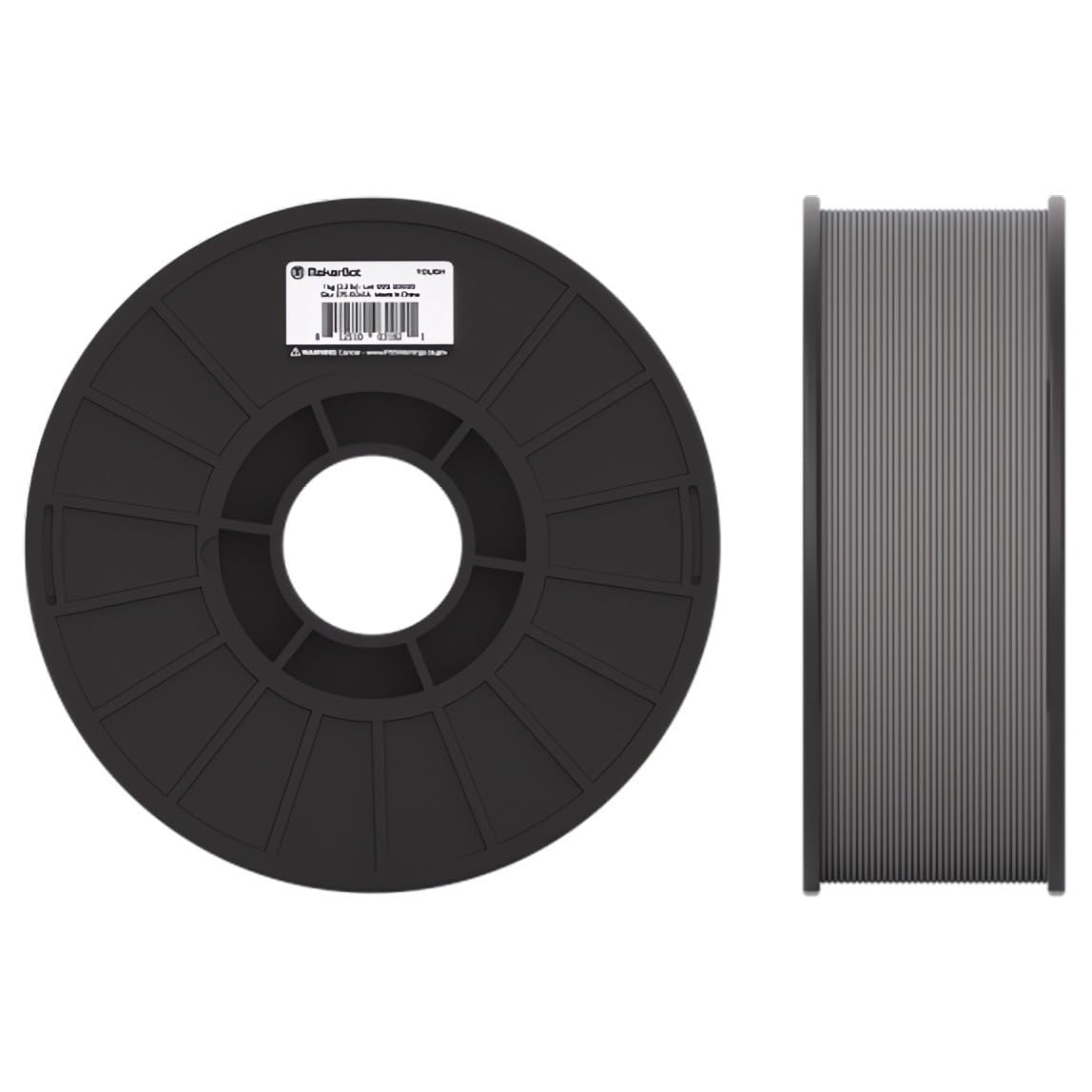 Filamento Termoplástico Makerbot 375-0054a Tough Pla Grey 1kg