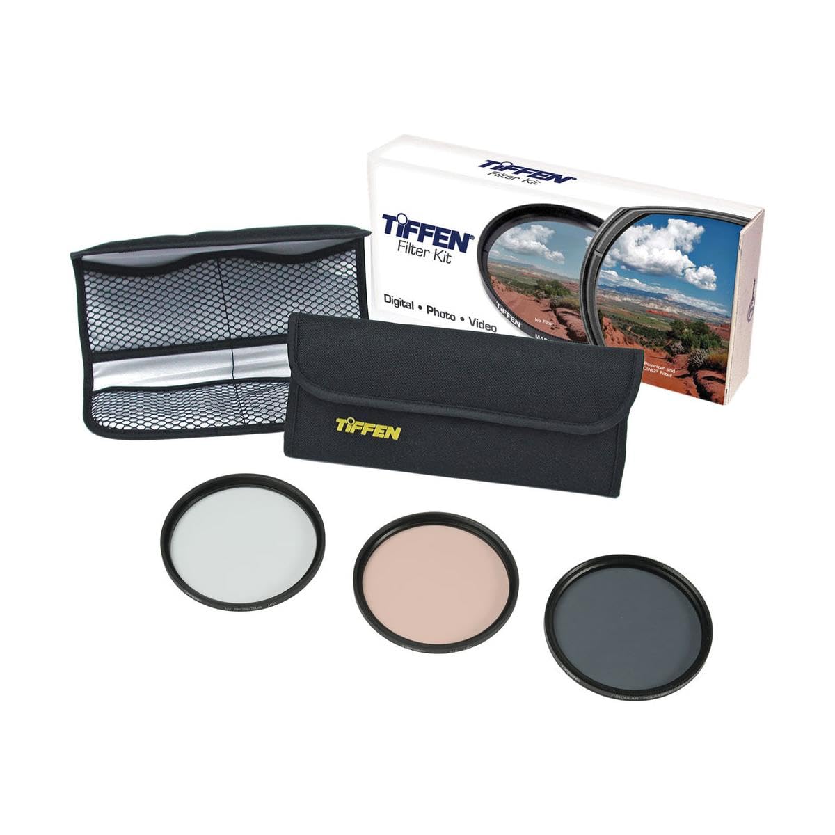Kit Photo Essentials Tiffen 28tpk1 Com Polarizador Circular De 28 Mm