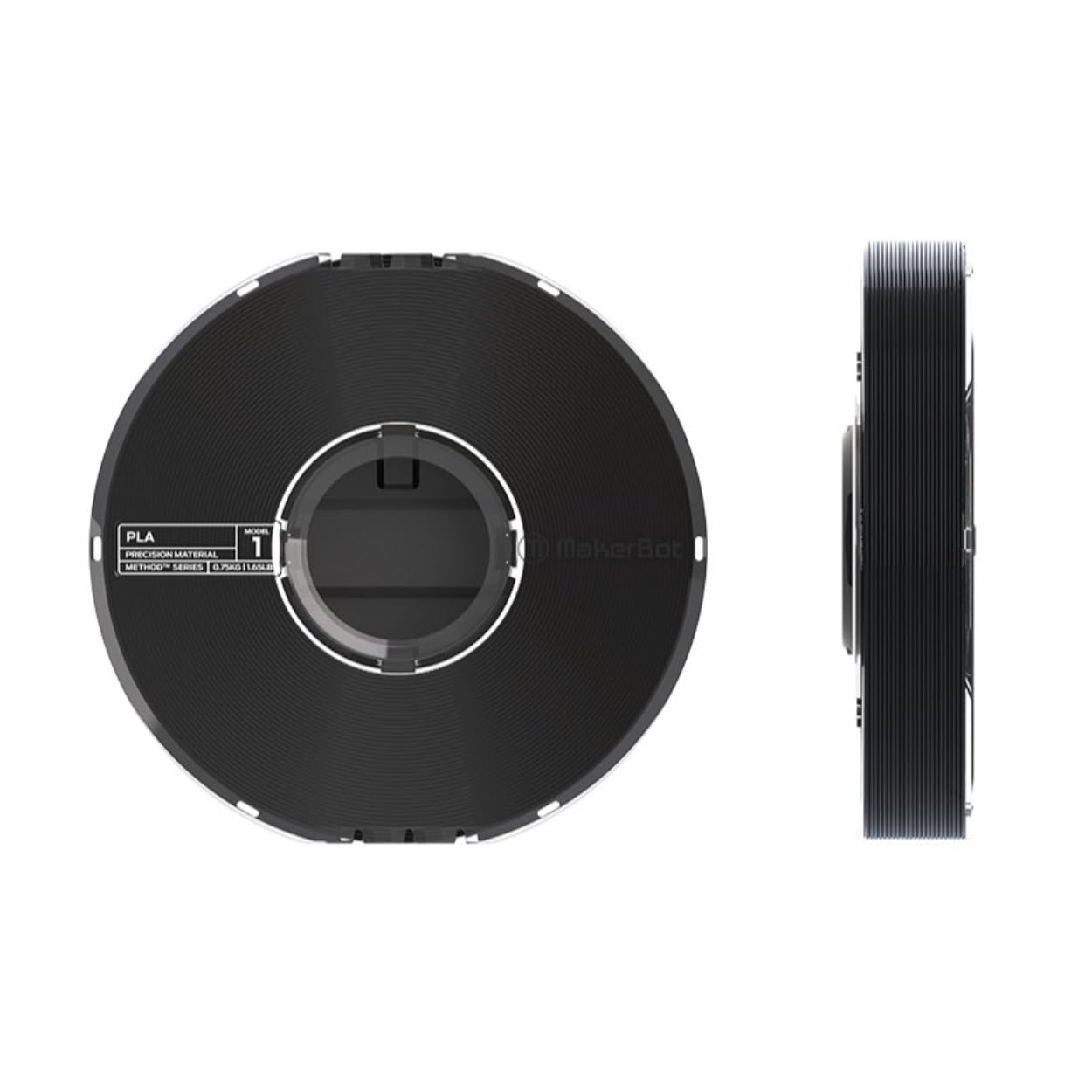 Filamento Pla Makerbot Para Impressora 3d Method 0,75 Kg True Black