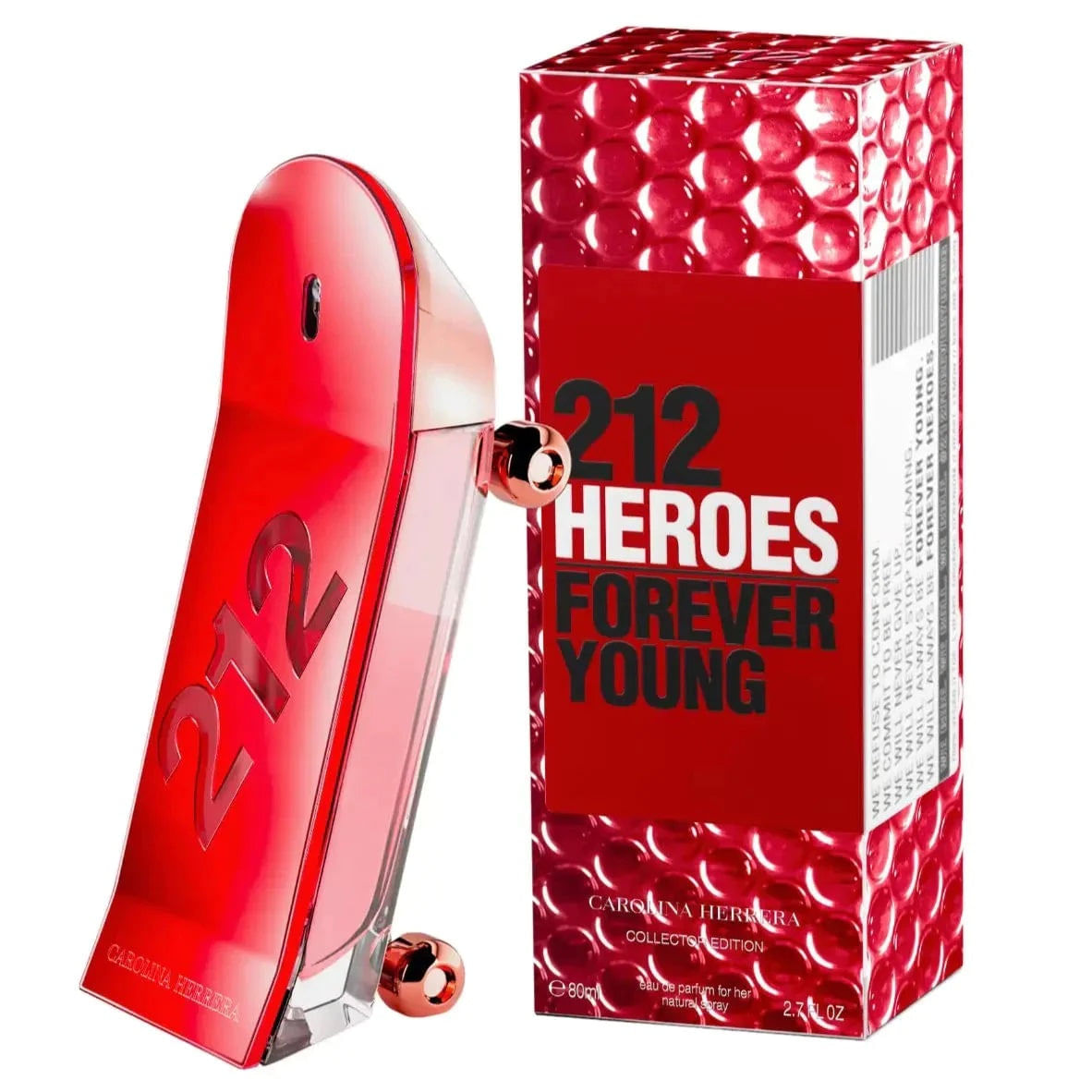 Perfume Carolina Herrera 212 Heroes Collector 80 Ml Eau De Parfum