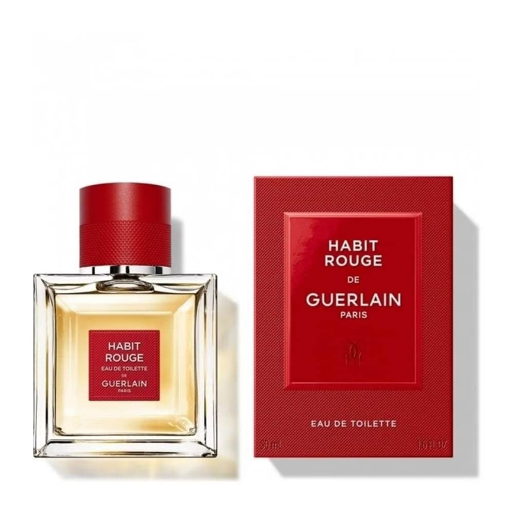 Guerlain Habit Rouge オードトワレ 100ml Perfume Guerlain Habit Rouge Edt 100ml Para Homens - Carrefour