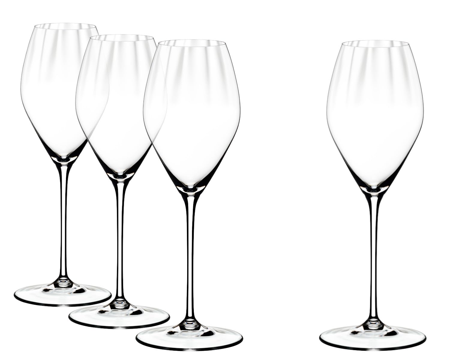 Taça De Champanhe Riedel Performance Crystal 385ml, Conjunto De 4
