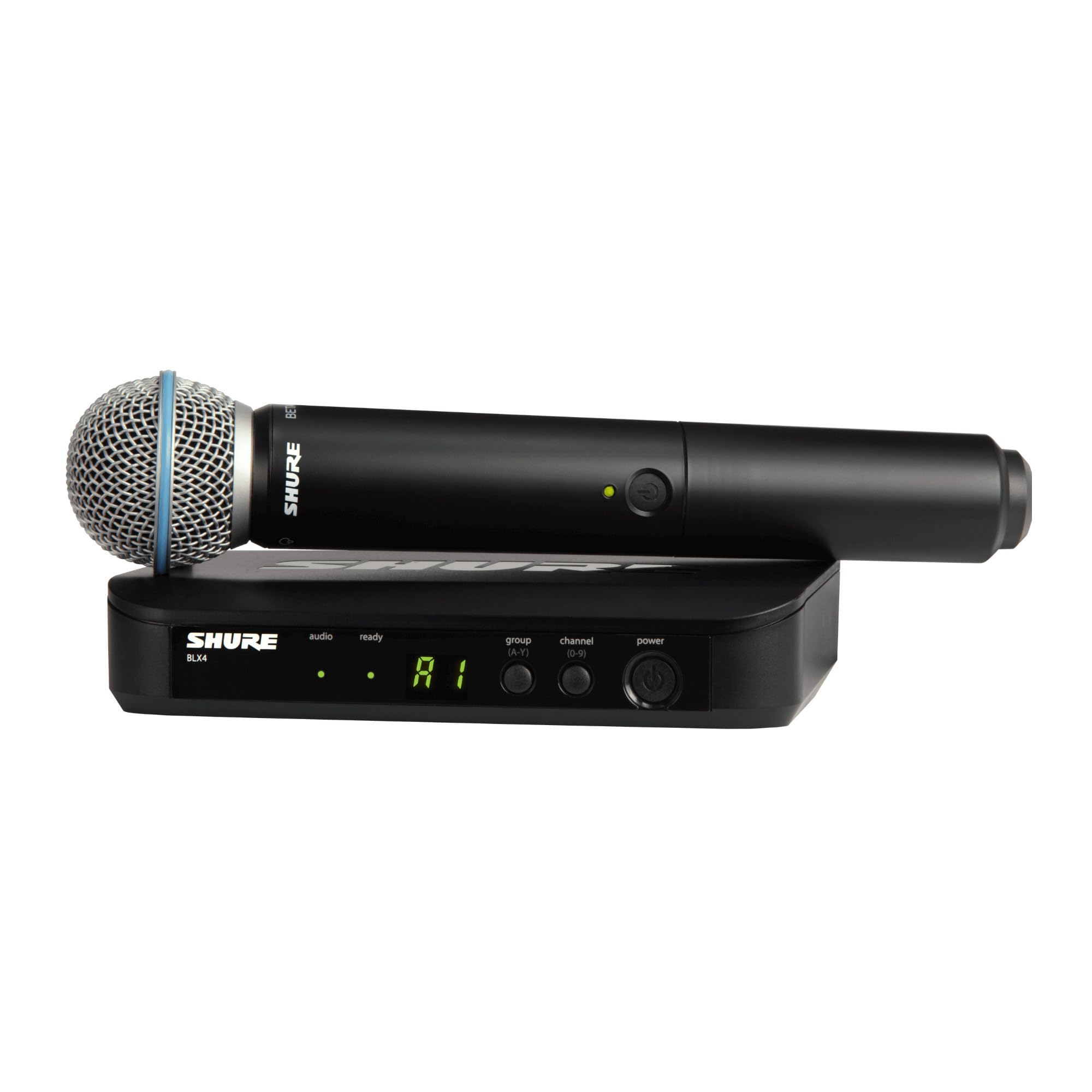 Sistema De Microfone Sem Fio Shure Blx24/b58 Com Microfone Beta 58a