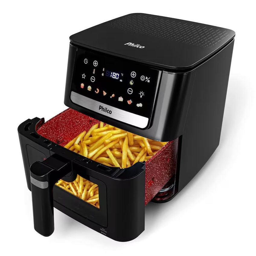 Fritadeira Elétrica Paf65a Redstone 6,5l 1700w Air Flow Philco - imagem 3