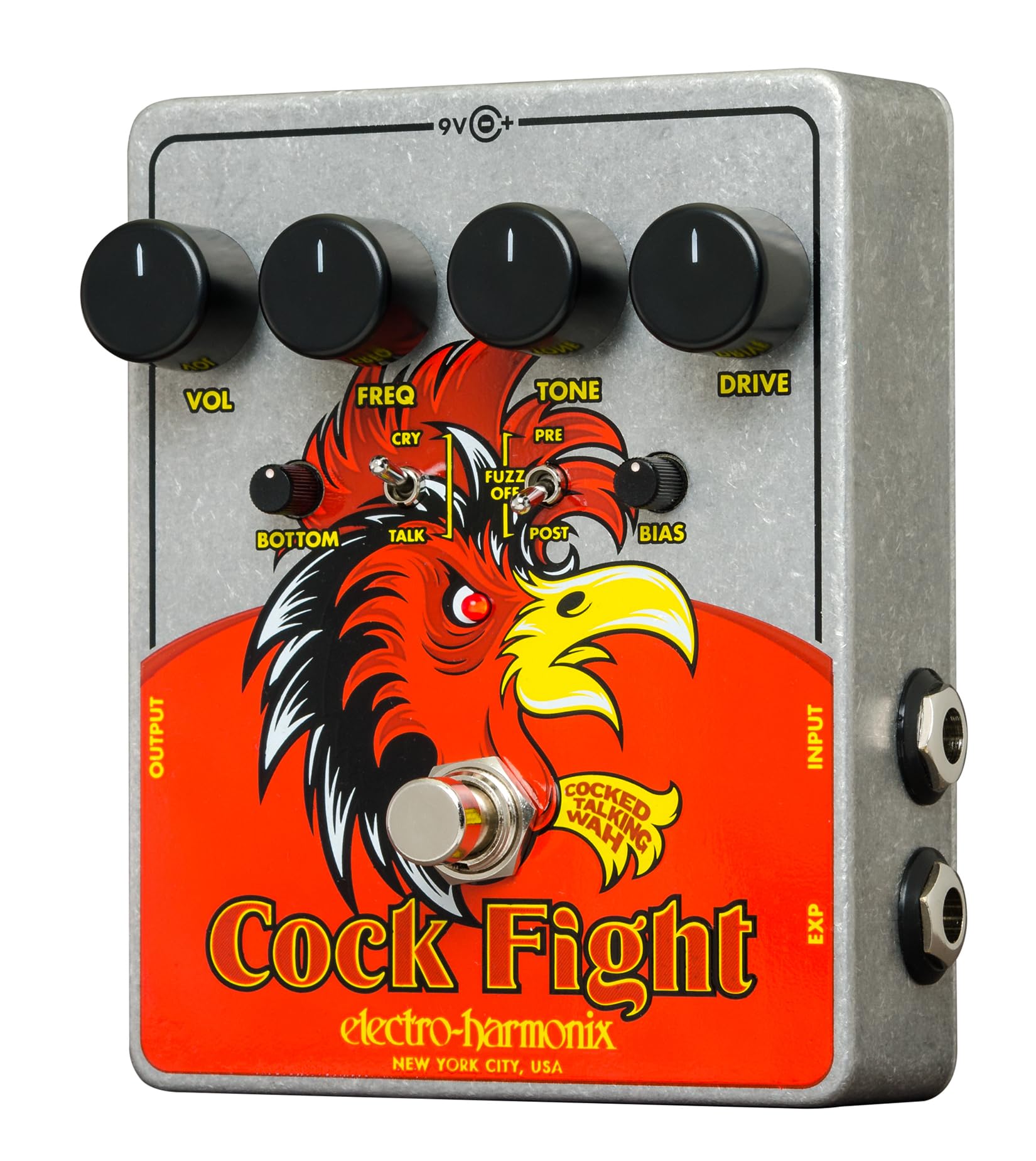 Wah Pedal Electro-harmonix Cock Fight Cocked Talking