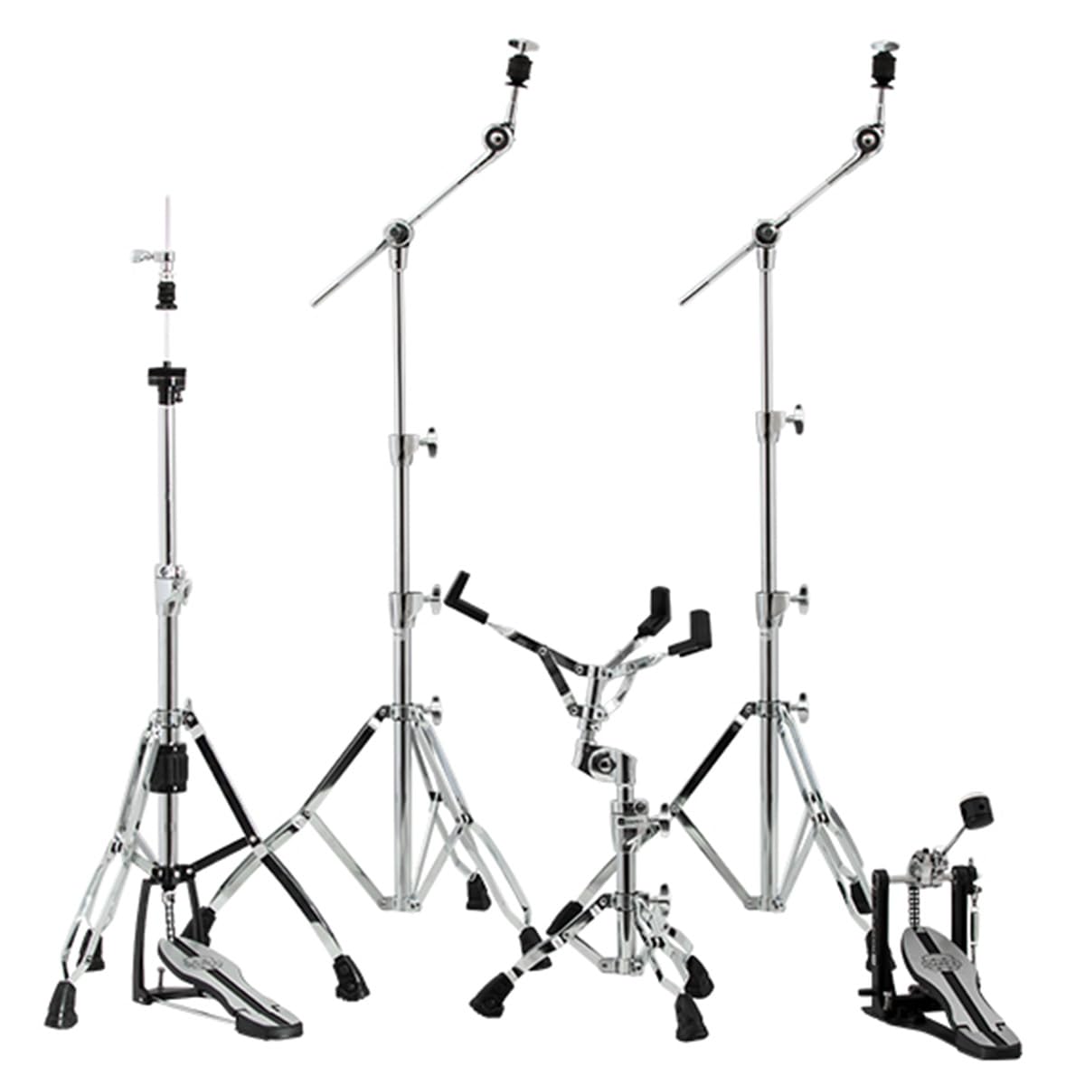 Pacote De Hardware Mapex Mars 600 Series Chrome Com 2 Lanças