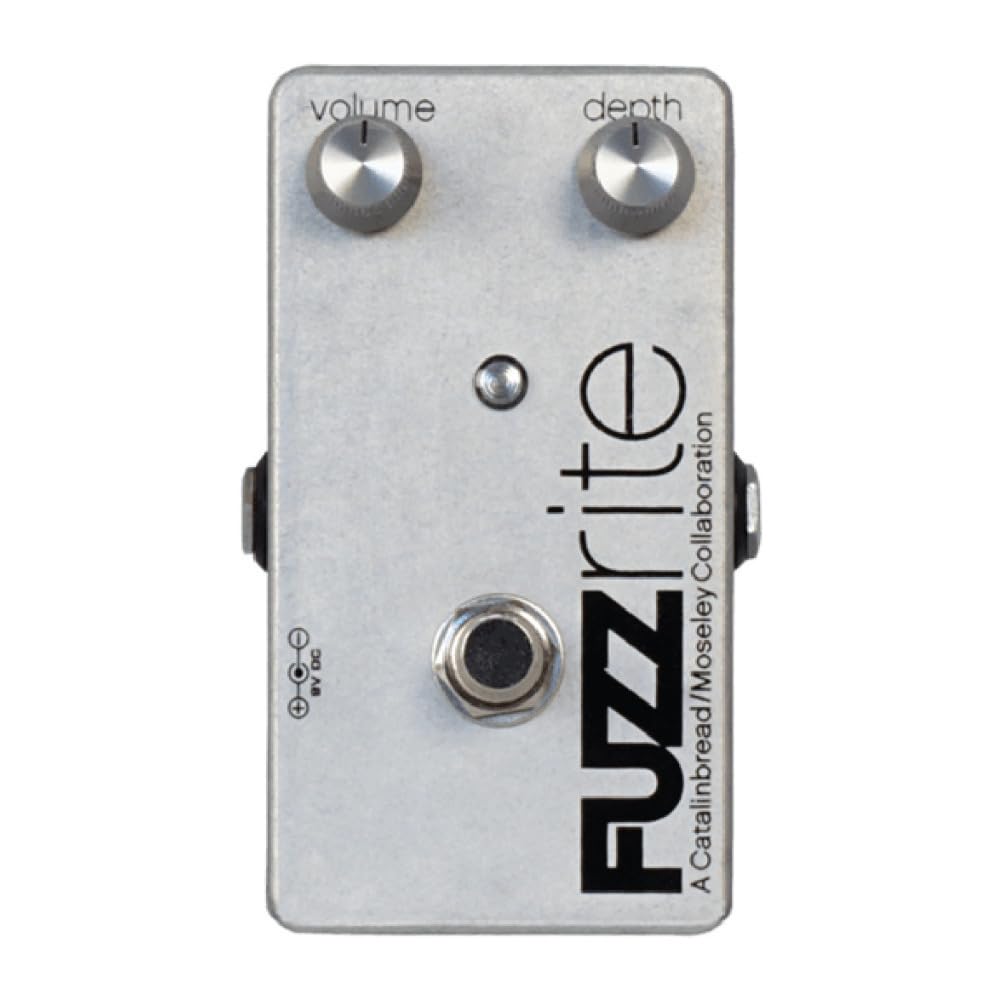 Pedal Fuzz Catalinbread Fuzzrite Com Controle De Volume, Alimentação De 9v
