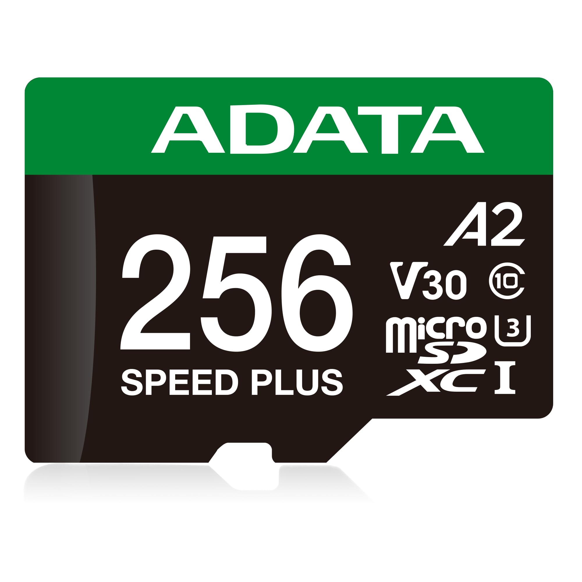 Cartão De Memória Adata Speed Plus Microsdxc 256 Gb Uhs-i U3 Classe 10