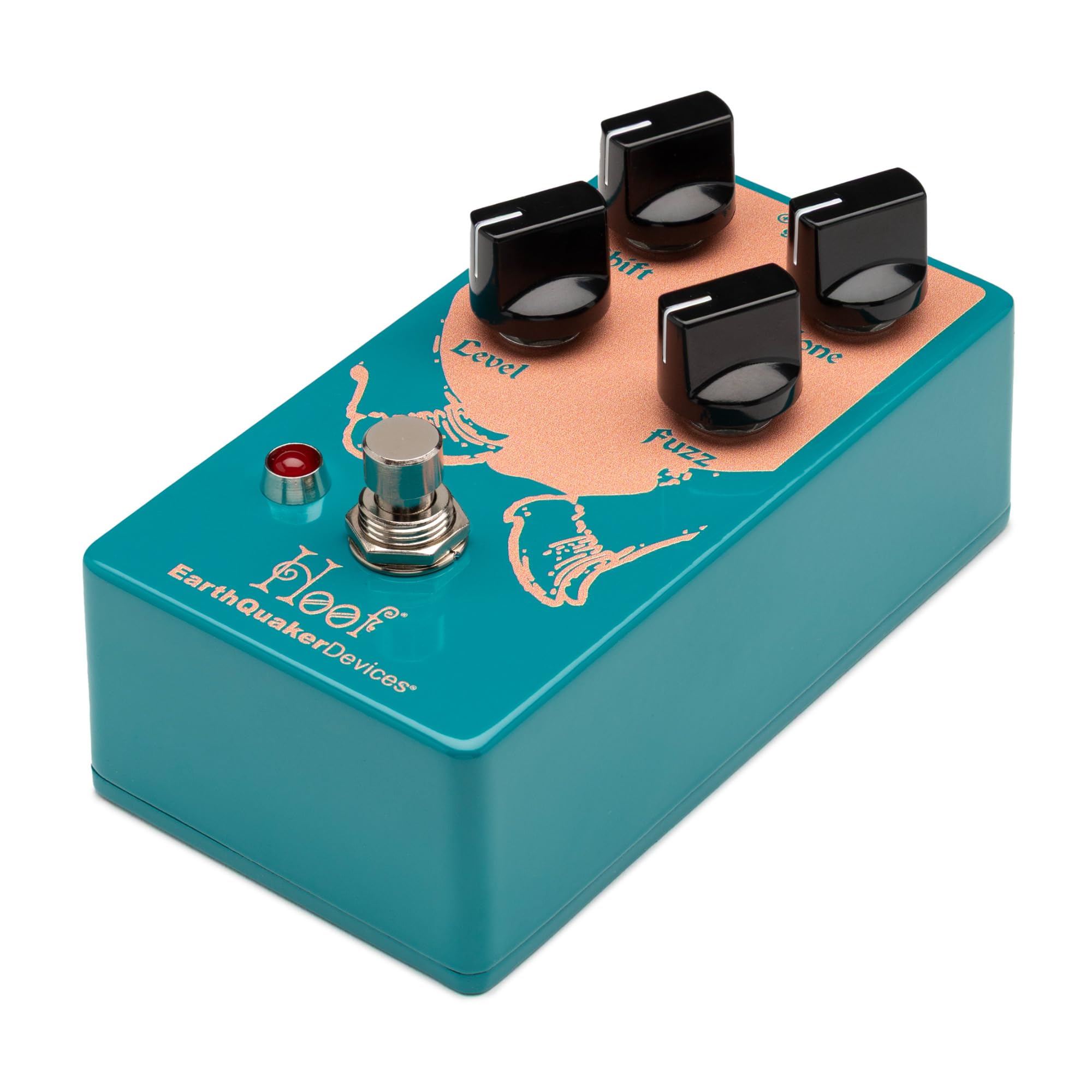 Fuzz Pedal Earthquaker Devices Hoof Hybrid Germânio/silício