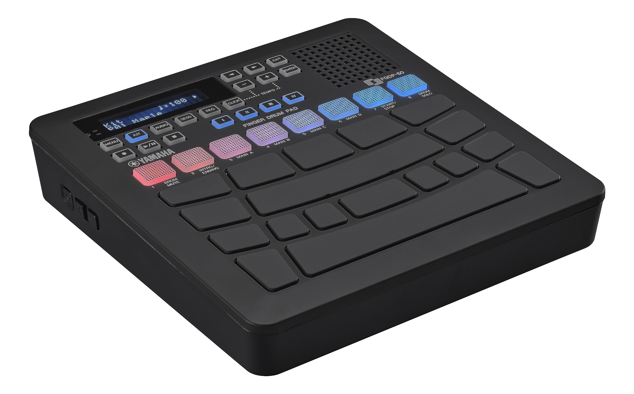 Finger Drum Pad Yamaha Fgdp-50 Com Alto-falante E Bateria Recarregável