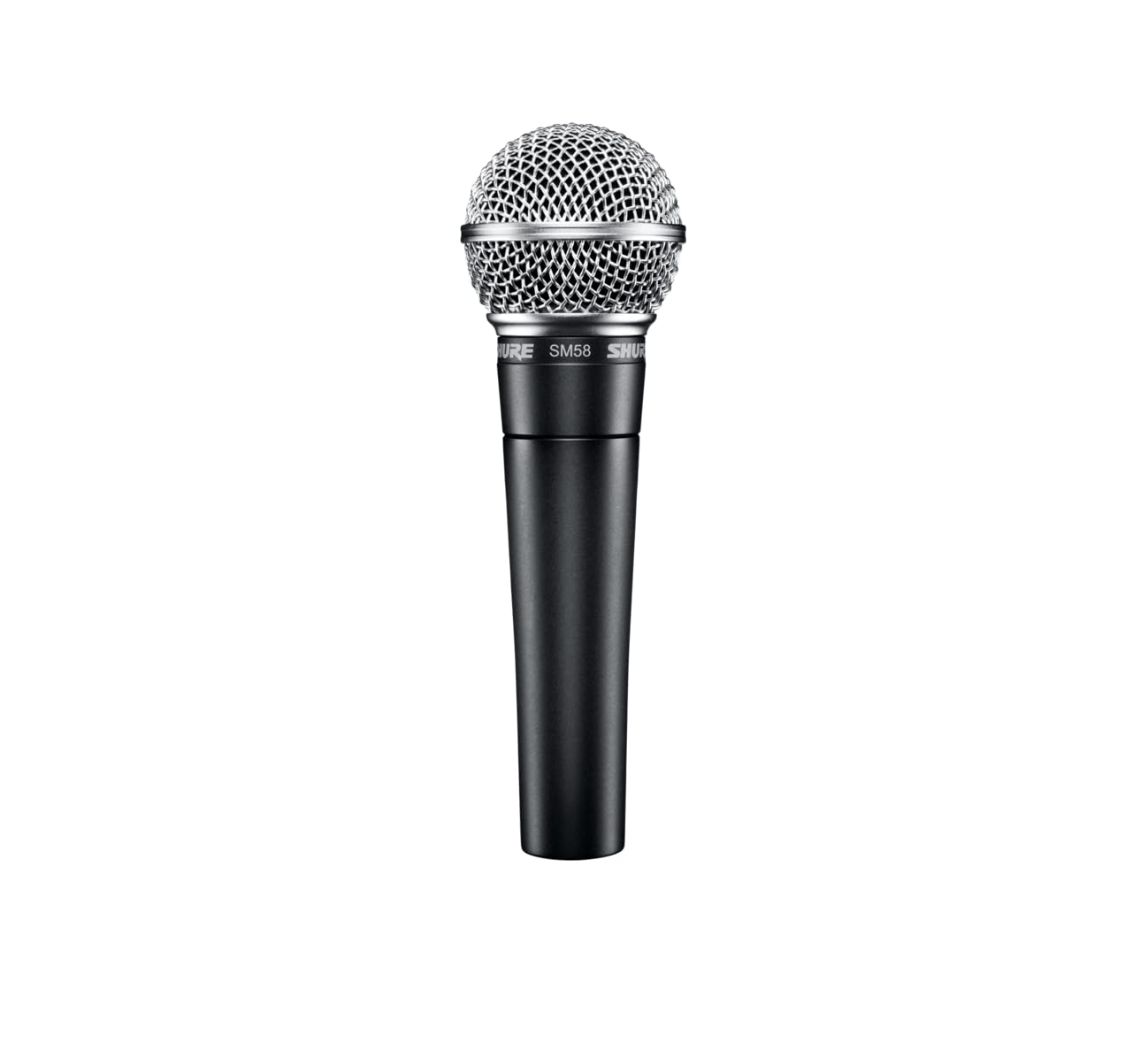 Microfone Shure Sm58 Pro Xlr Dynamic Com Cabo E Bolsa De 7,6 M