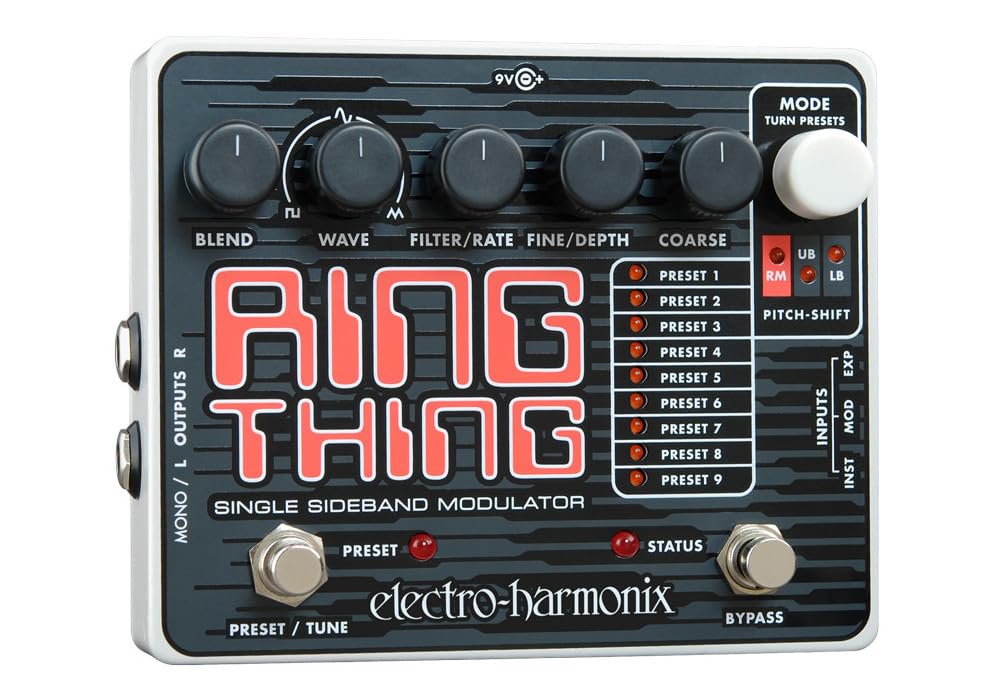 Modulador De Anel Electro-harmonix Ring Thing Com Modulação