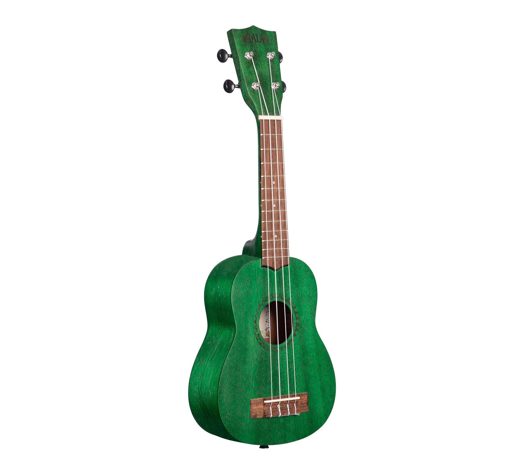 Ukulele Kala Brand Music Co. Aquarela Meranti Soprano Verde