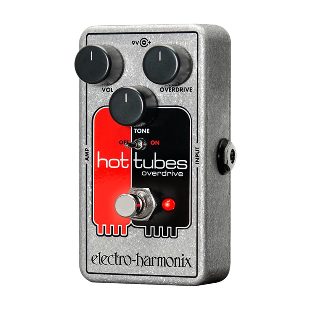 Tubos De Aquecimento Electro-harmonix Com Pedal Overdrive Com True