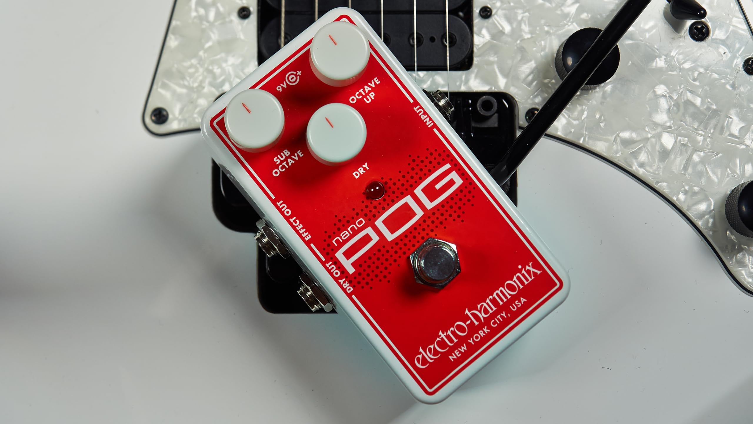 electro-harmonix nano POG ギターエフェクター Pedal de Efeito Electro Harmonix Nano Pog - RCK Audio