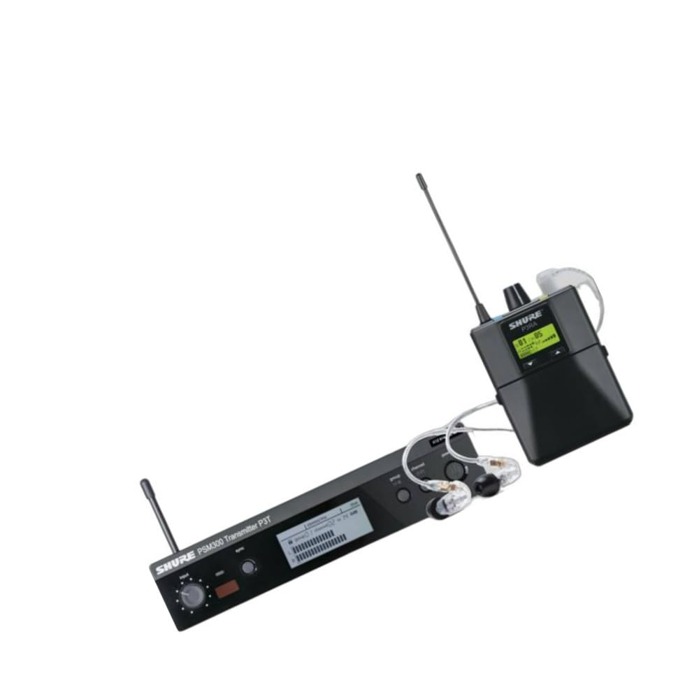 Sistema De Monitoramento Pessoal Intra-auricular Sem Fio Shure
