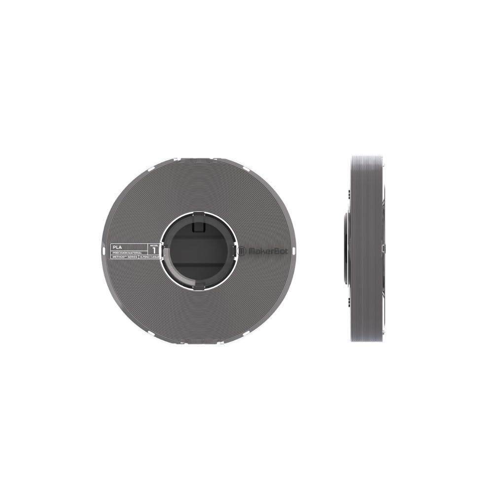 Impressora 3d Filament Makerbot Method Pla Cool Grey 0,75 Kg