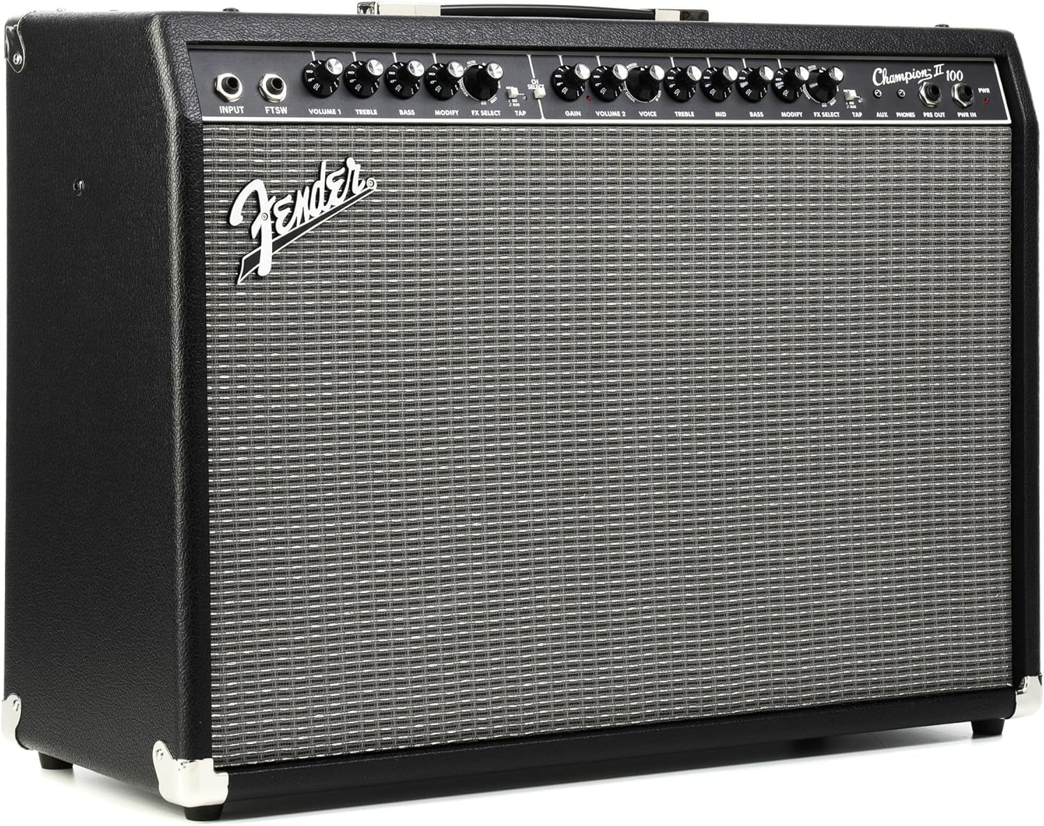 Amplificador De Guitarra Fender Champion Ii 100 100w 2 Anos De Garantia