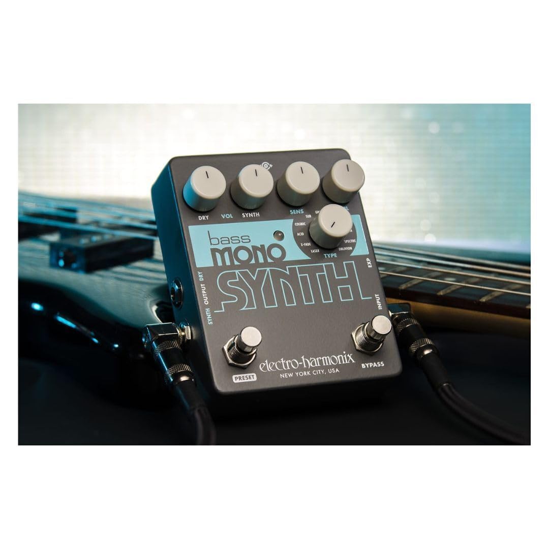 Pedal De Sintetizador De Baixo Electro-harmonix Bass Mono Synth