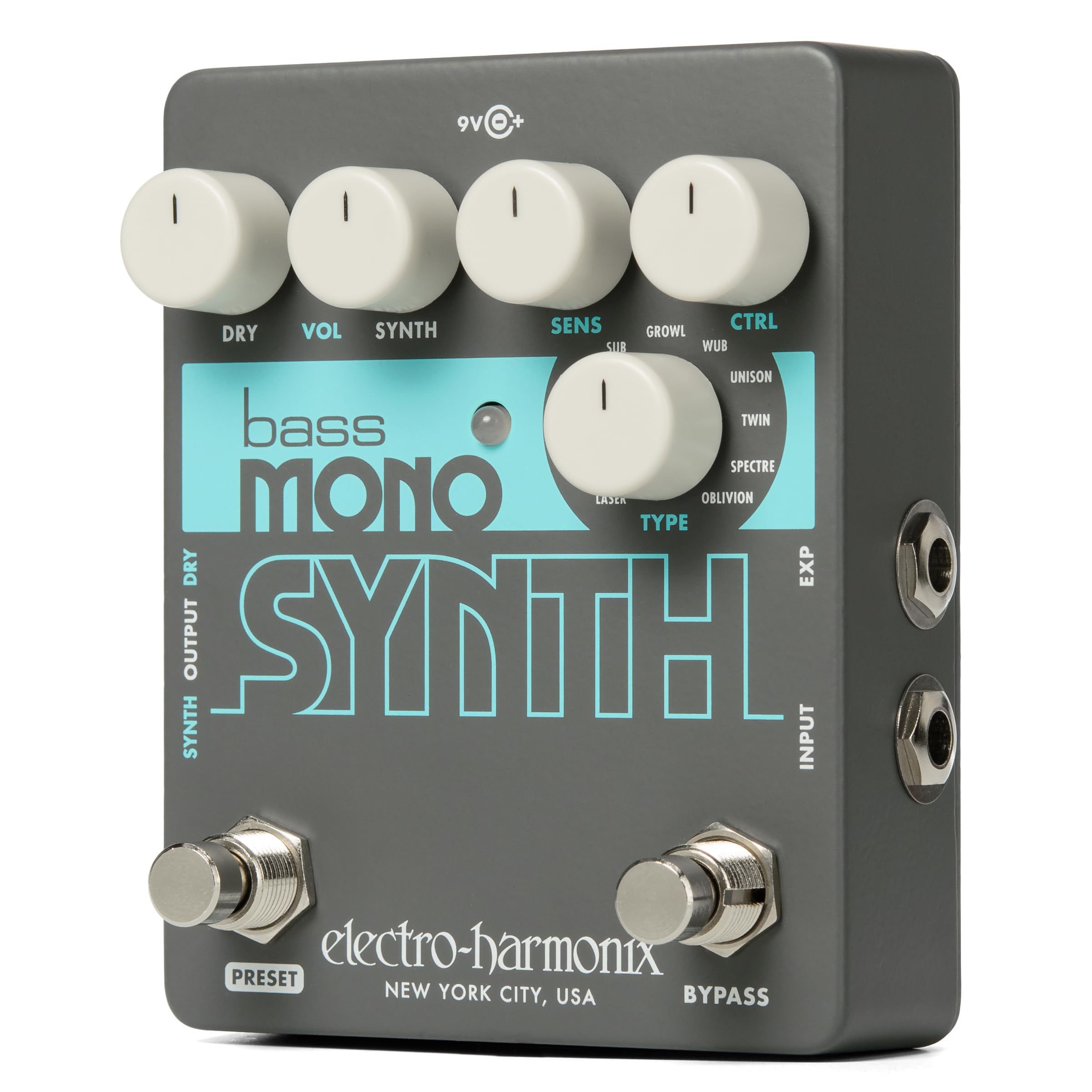 bass mono synth electro harmonix ベース シンセ Pedal De Sintetizador De Baixo Electro-harmonix Bass Mono Synth