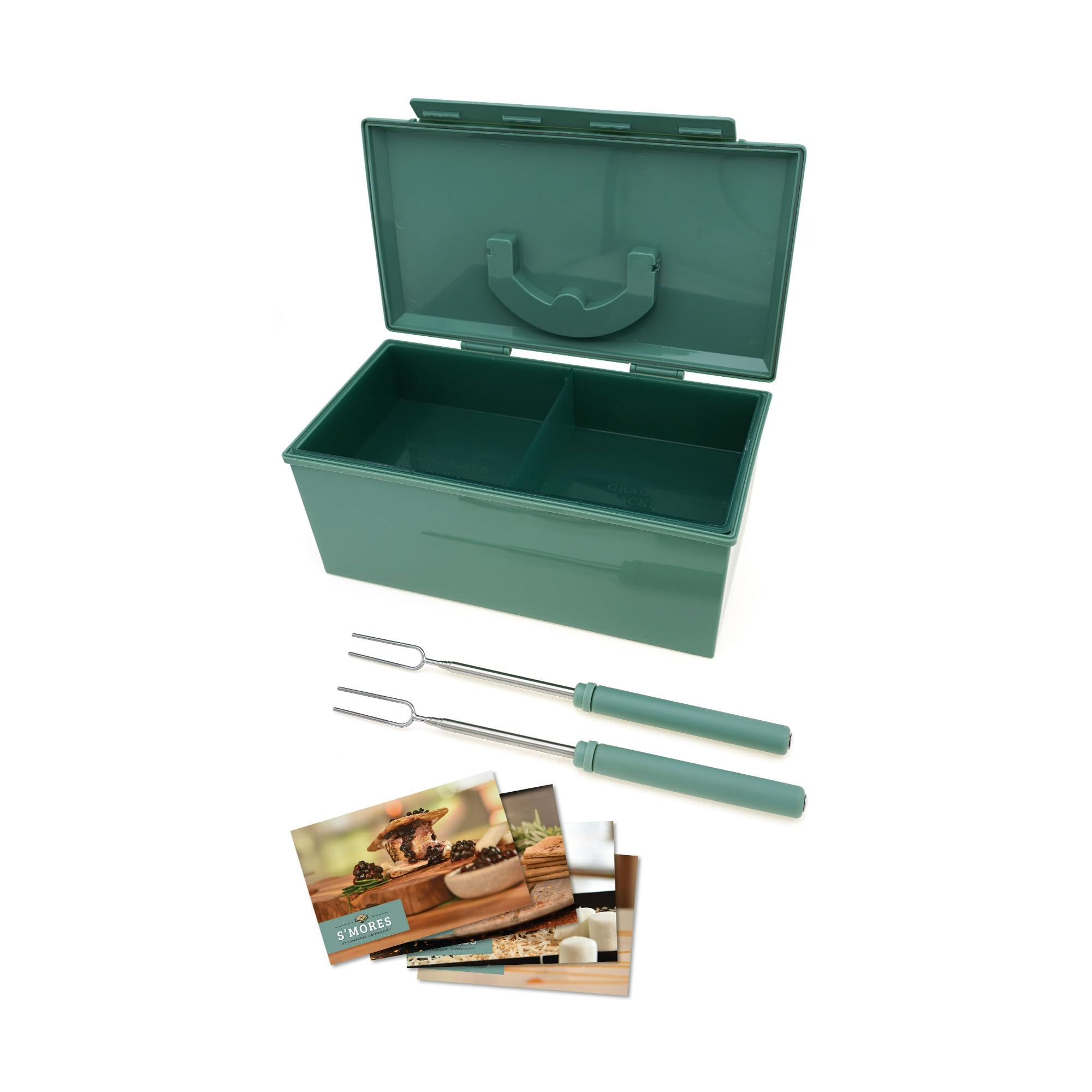 Caddie Com 2 Garfos E Bandeja Charcoal Companion