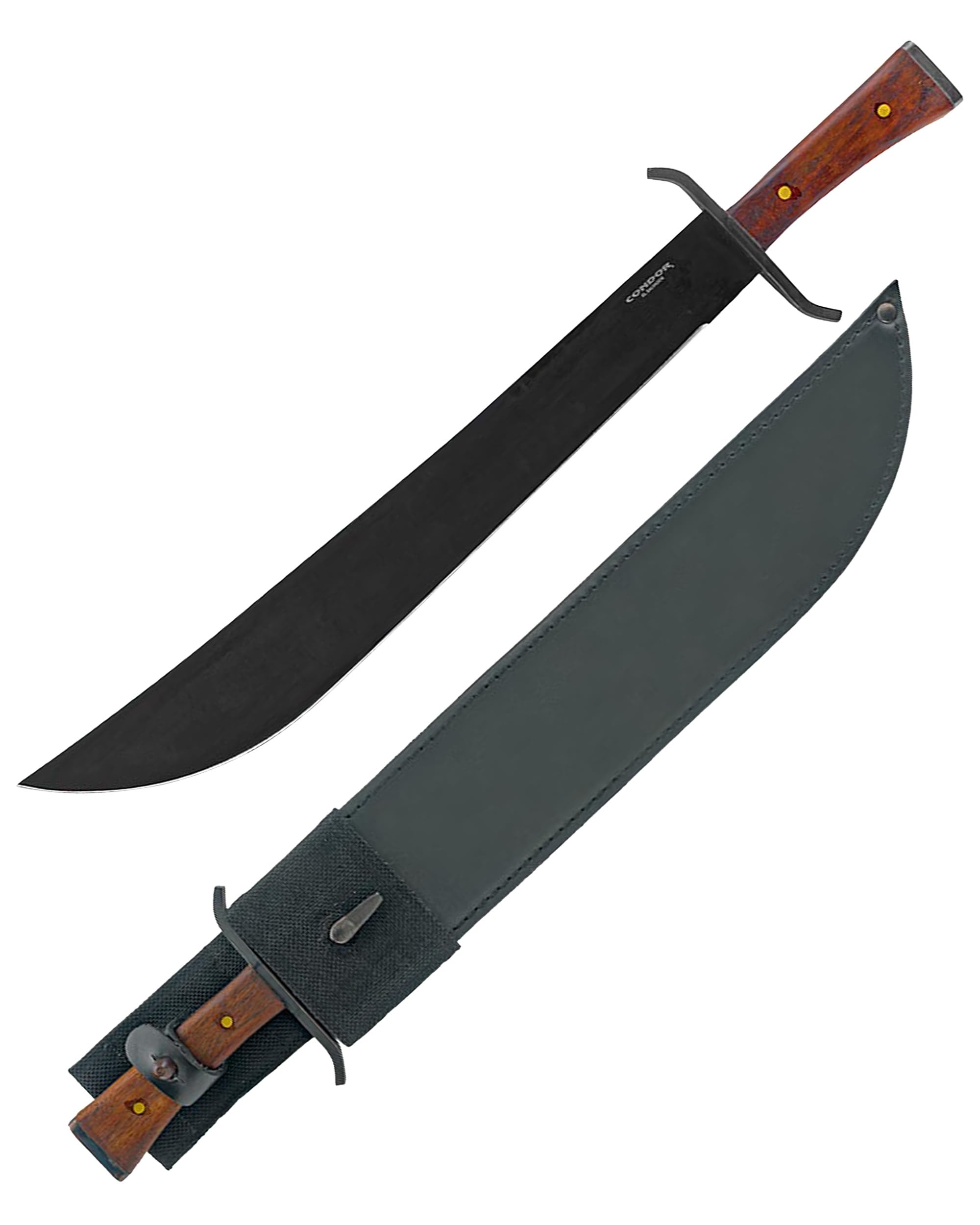 Ferramenta E Faca Machete Condor German Aviator Heavy Duty 960g
