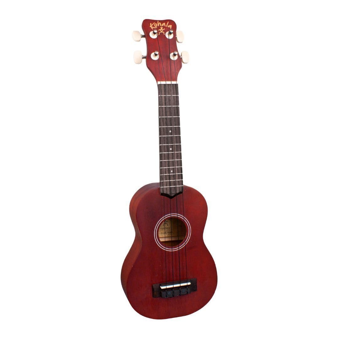 Ukulele Kohala Ko-s Kine O Soprano Tamanho Mahogany Com Afinadores