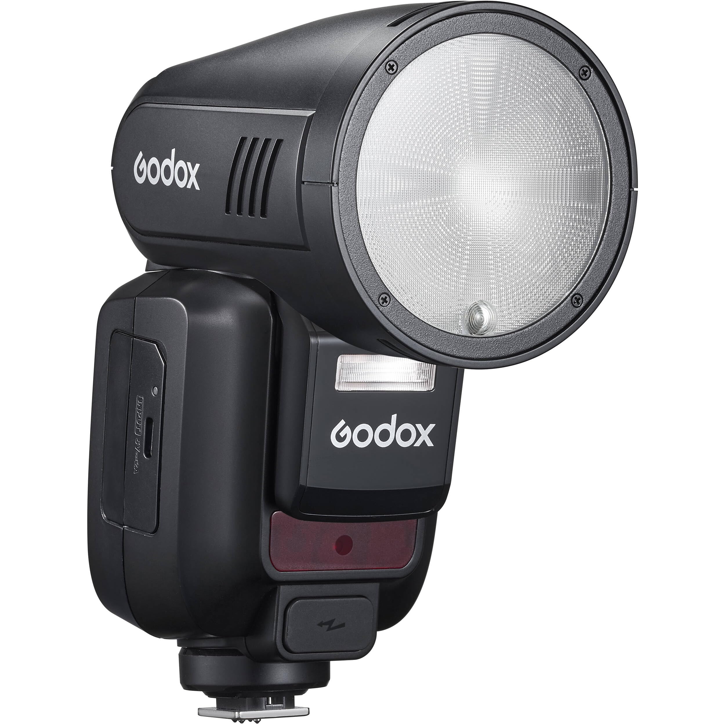 Flash Na Câmera Godox V100 100w Para Nikon Com Tela Sensível Ao Toque