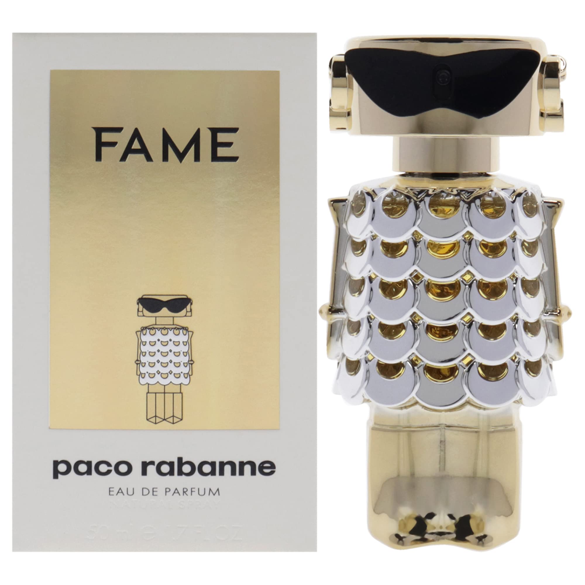 Água De Perfume Em Spray Paco Rabanne Fame 1,7 Onças