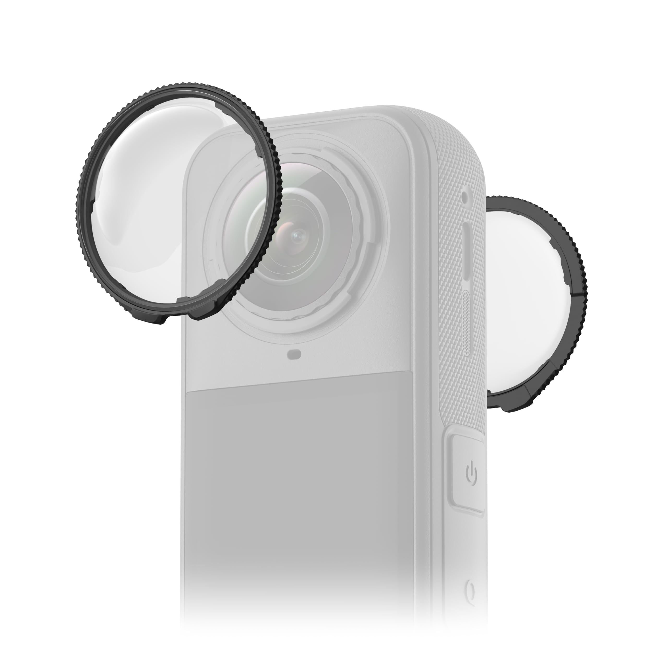 Protege A Lente Insta360 X5 E Proteção De Vidro Reforçada