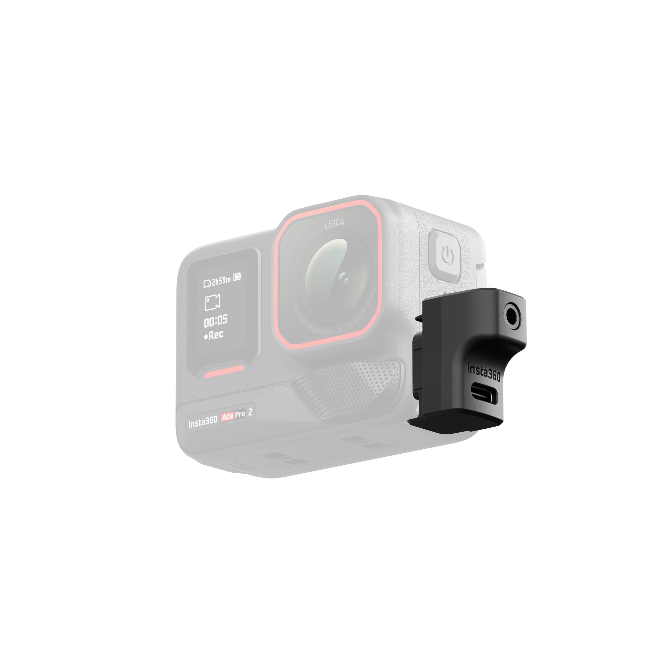 Adaptador De Microfone Insta360 Ace Pro2/ace Pro/ace Type-c 3,5 Mm