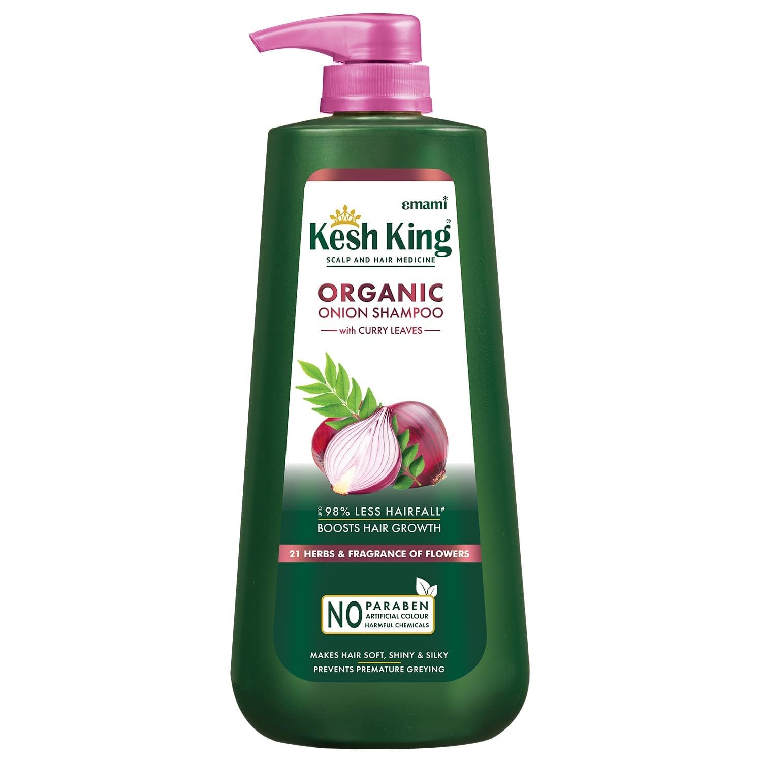 Shampoo Kesh King Organic Onion Controls Hairfall 600ml