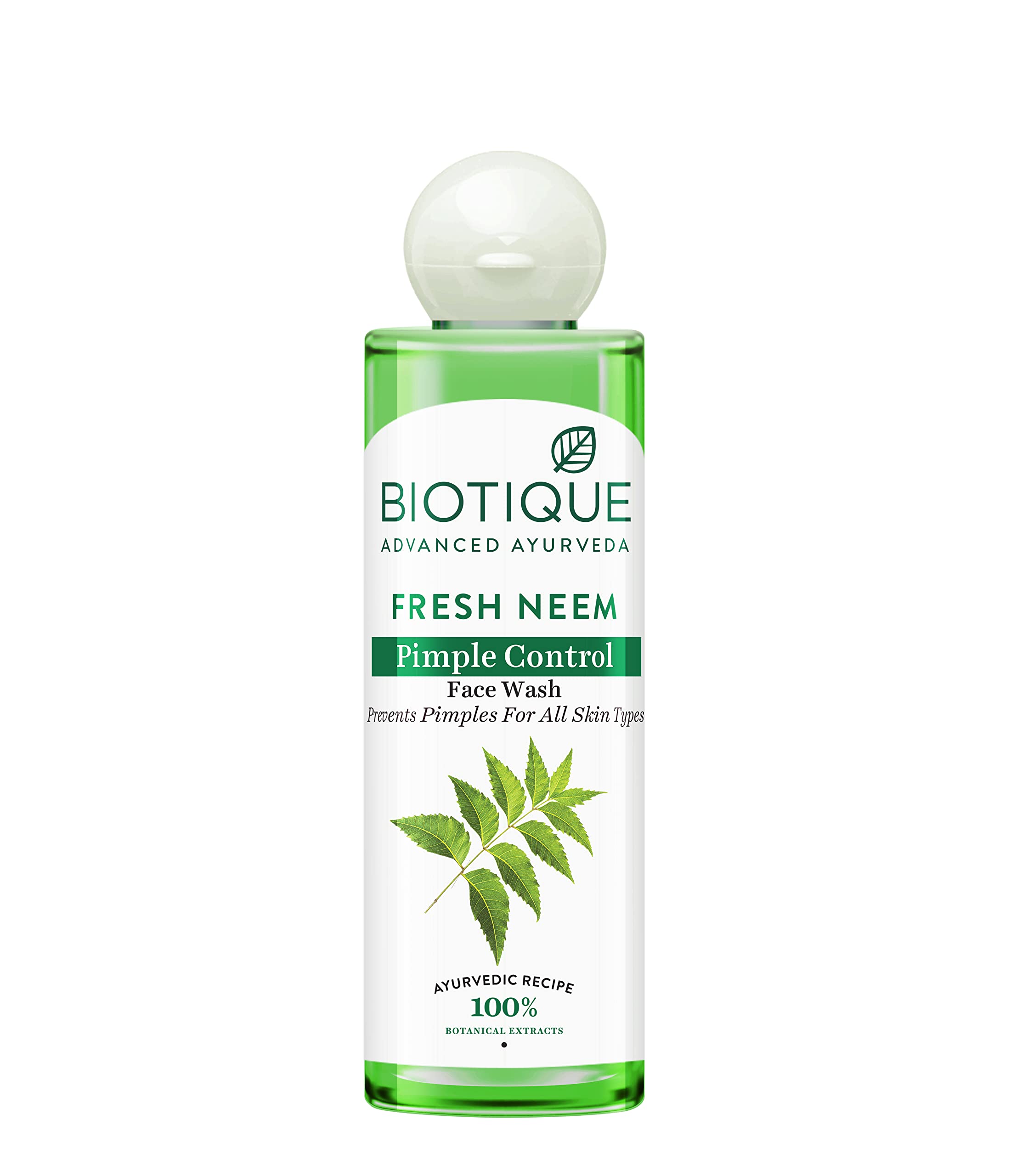 Sabonete Facial Biotique Fresh Neem Pimple Control 200ml