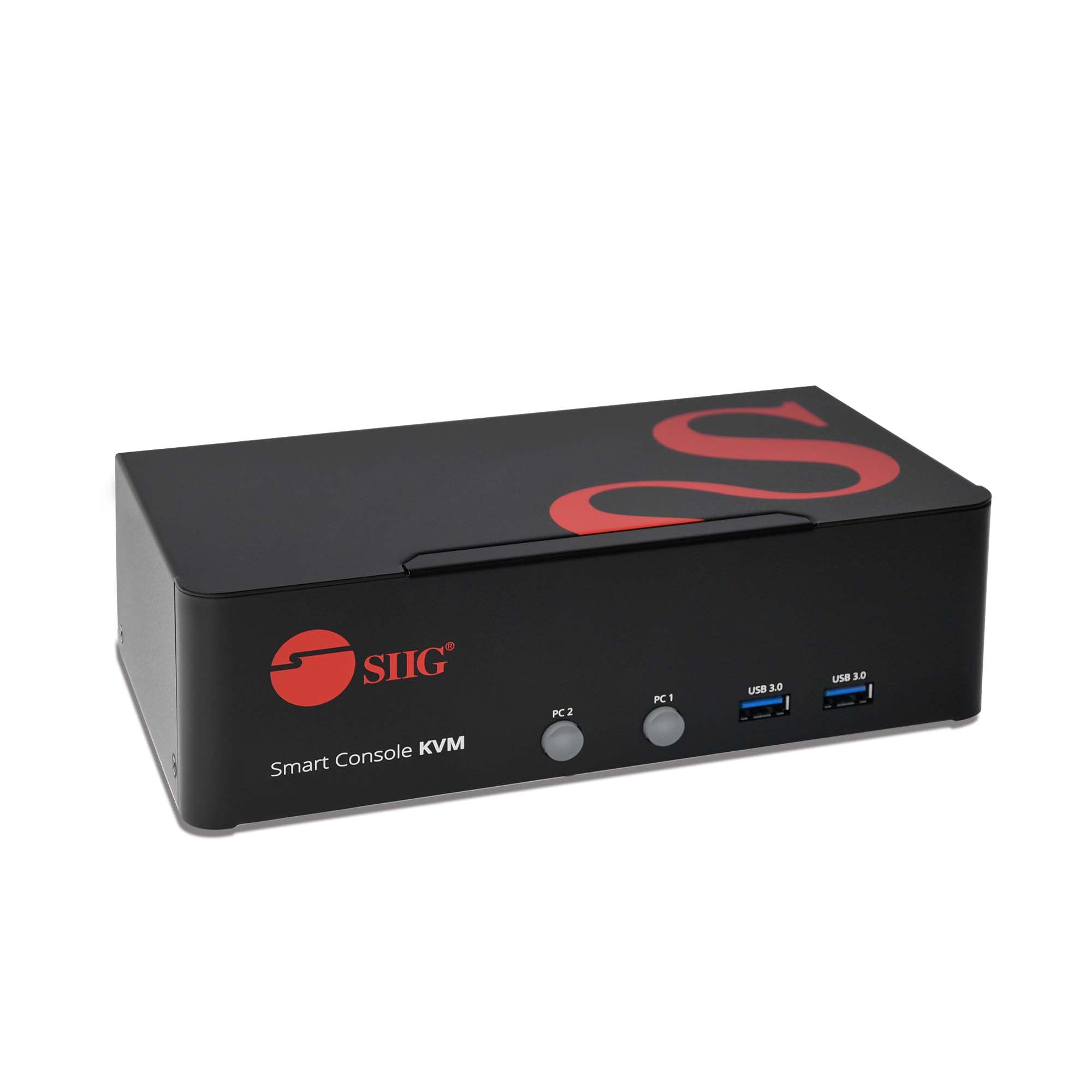 Comutador Kvm Siig Ce-dv0111-s1 2 Portas Dvi Dual-link Usb 3.0