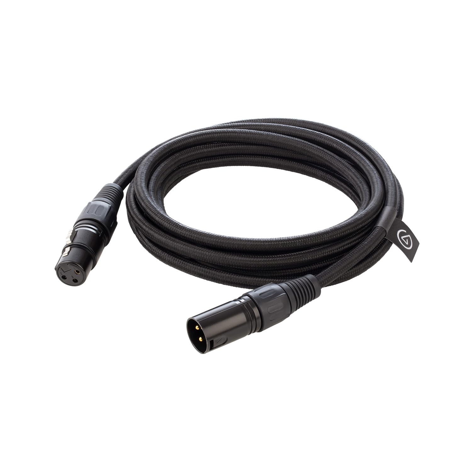 Microfone Blindado Elgato Com Cabo Xlr De 3 M Macho Para Mulher
