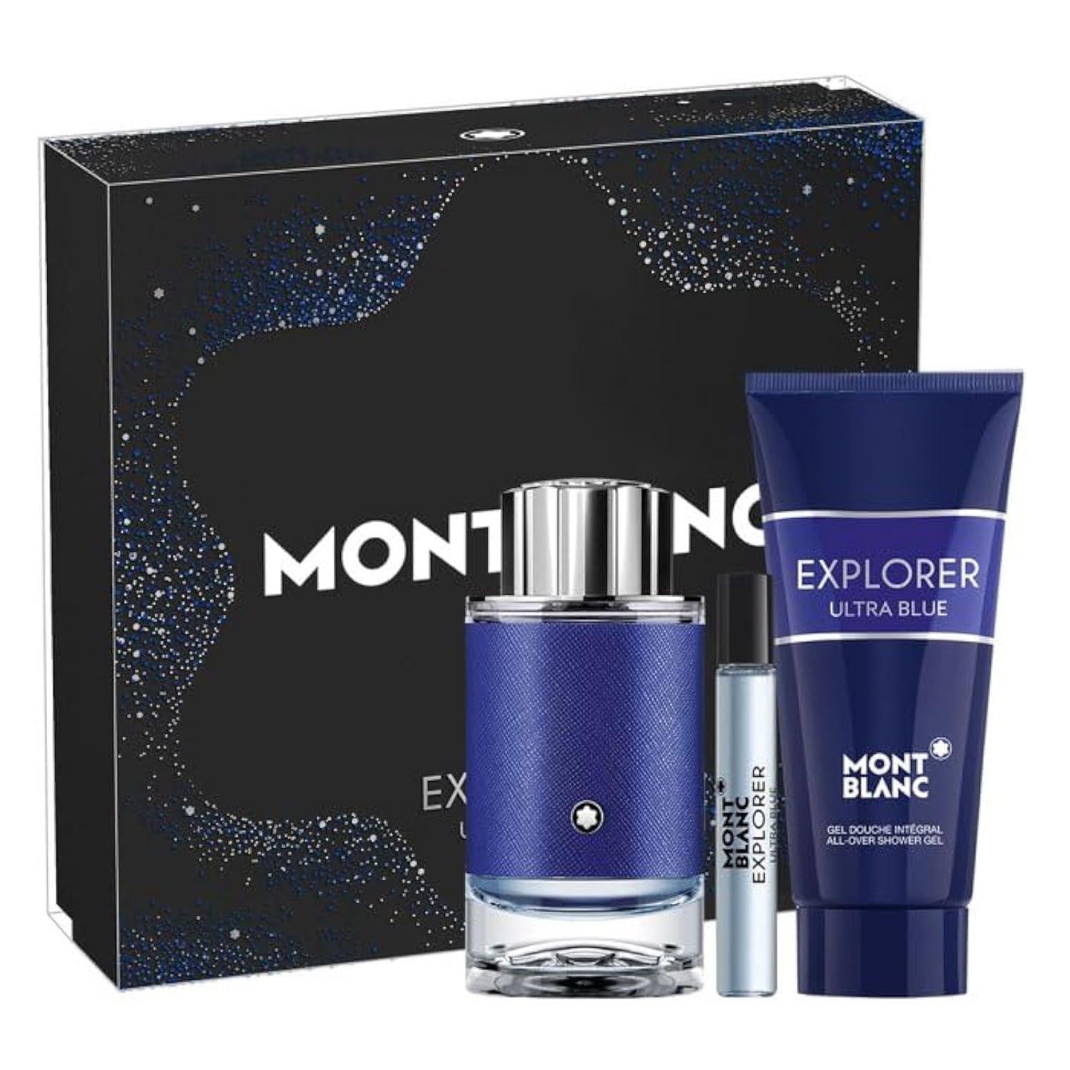 Conjunto De Perfume Montblanc Explorer Ultra Blue Para Homens