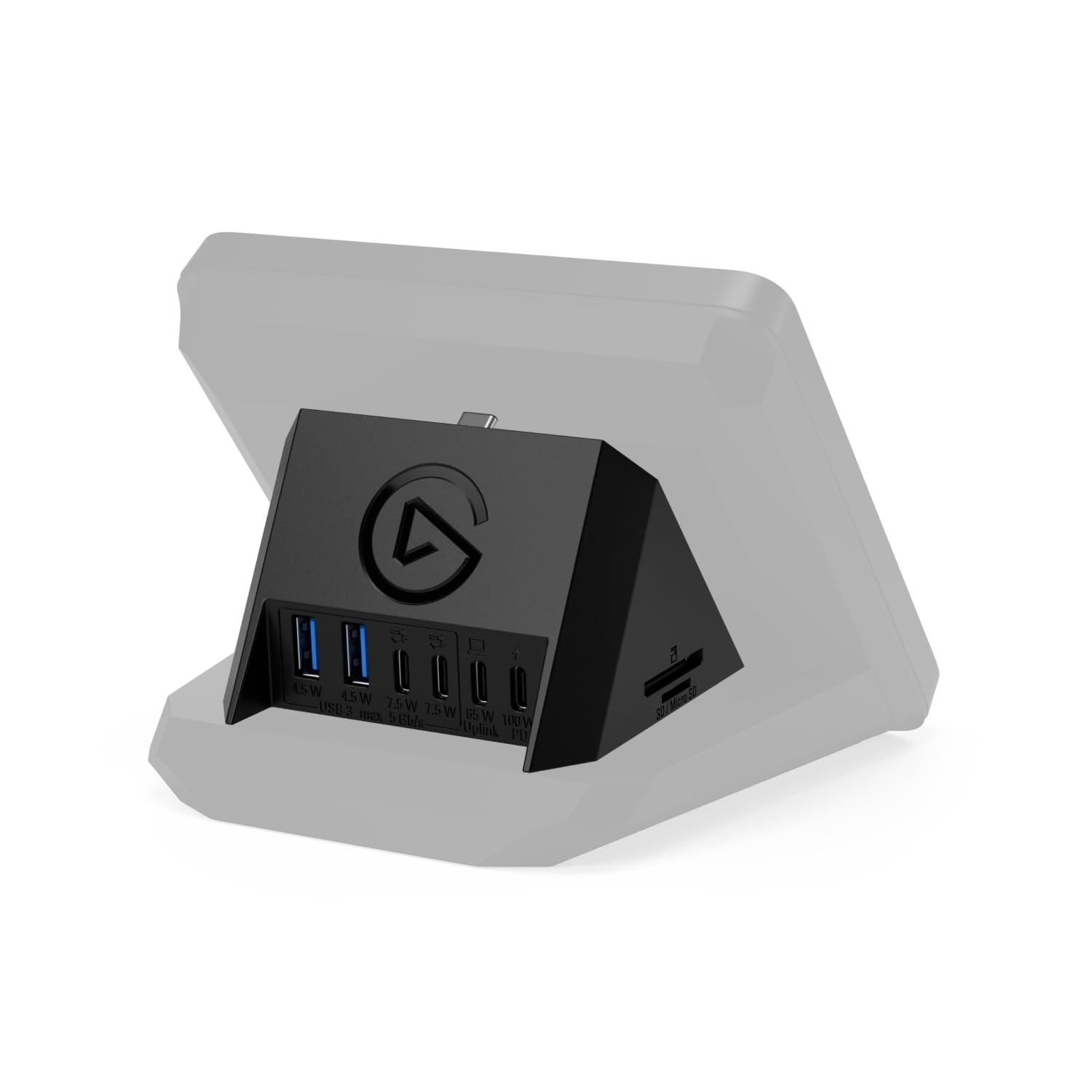 Hub Usb Elgato Para Stream Deck + Com 2 Portas Usb-c/2 Usb-a