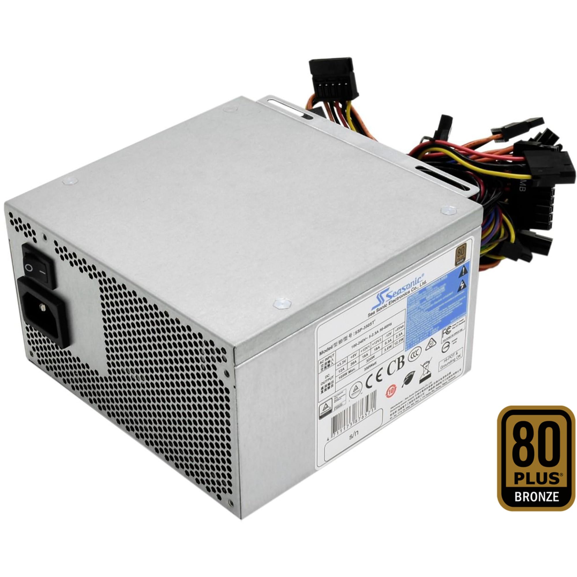 Fonte De Alimentação Seasonic Ssp-350st2 Bulk 350w Atx