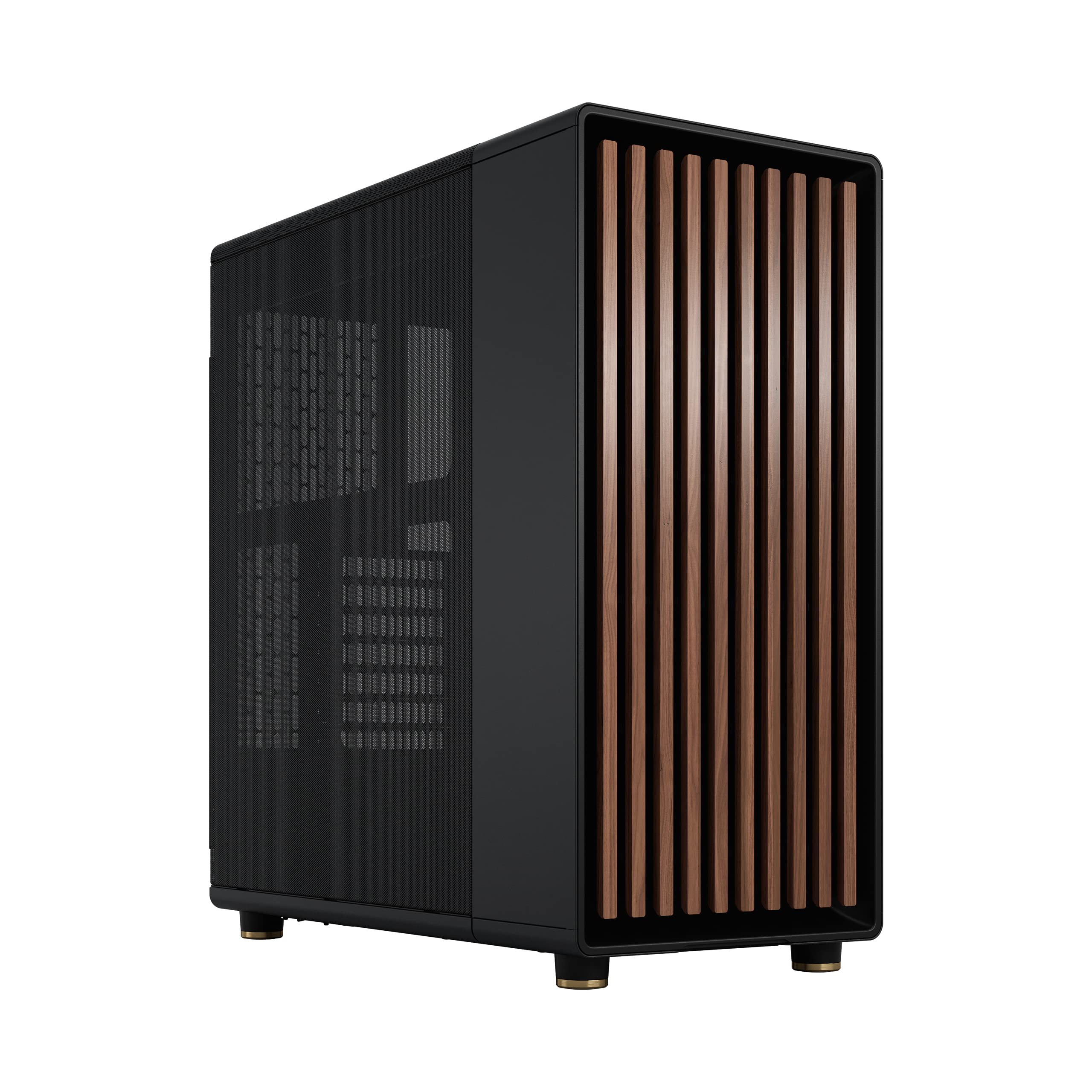 Estojo Para Jogos Para Pc Fractal Design North Atx Airflow Com Madeira