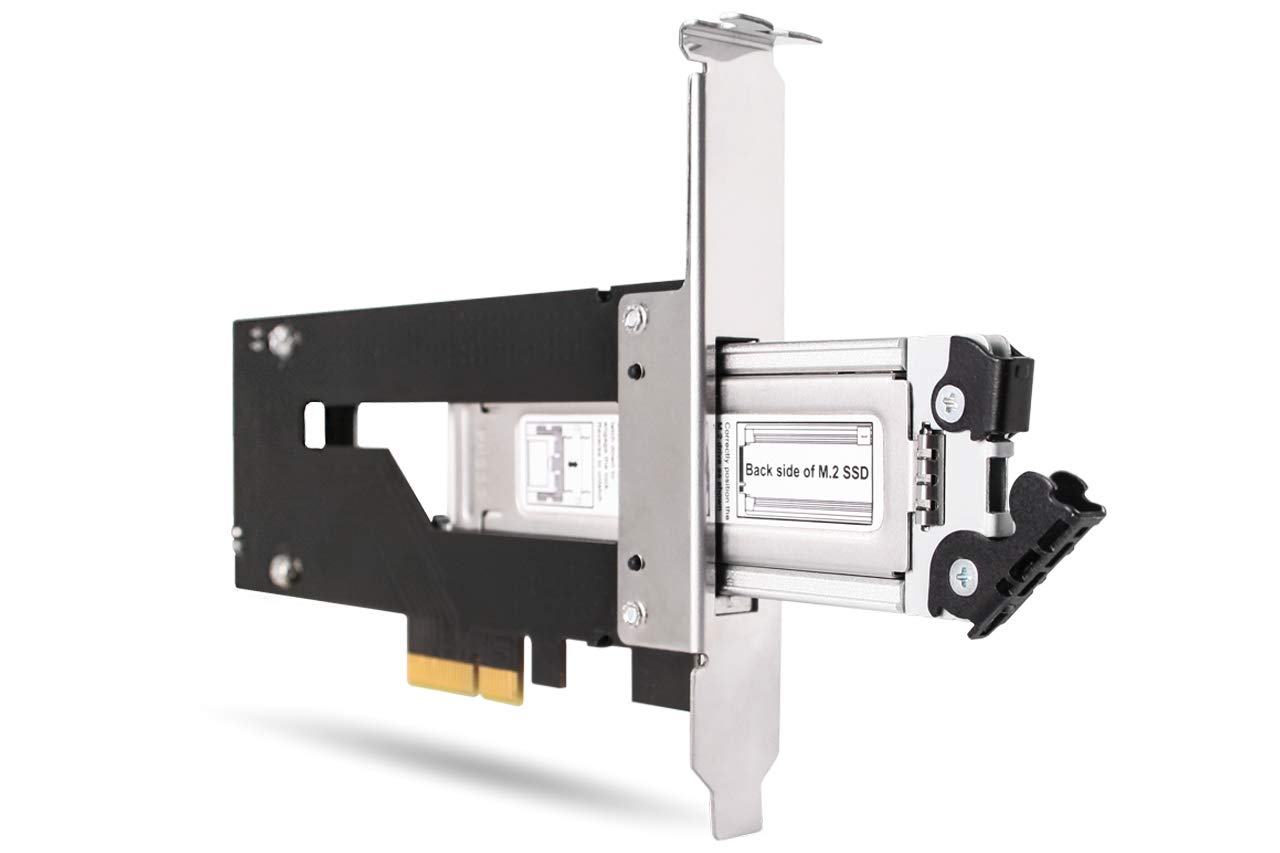 Placa Adaptadora De Rack Móvel Ssd Icy Dock M.2 Nvme Para Pcie